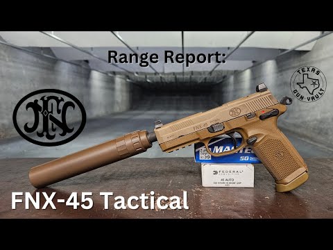 Range Report: FN (Fabrique Nationale) FNX-45 Tactical - A rival to the Hk Mk23?