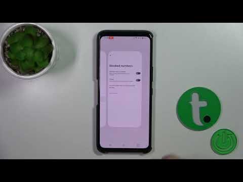 How to Unblock a Mobile Phone Number on ASUS ROG Phone 7 - Whitelisting a Phone Number
