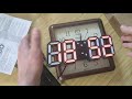 Электронные настенные часы с Алиэкспресс - лучшая моя покупка этого года