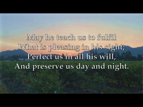 "Now may he who from the dead" by John Newton.  Gadsby Hymn 1138. Tune 'Monkland'.