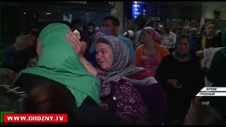 В Грозном прошла встреча жителей республики, чьи родные были возвращены из горячих точек
