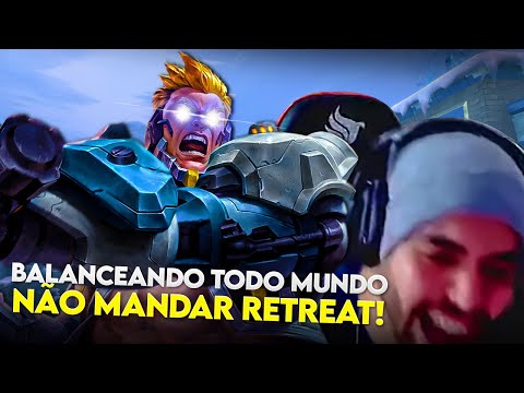 NÃO ME MANDA DAR RETREAT! To balanceando TODO MUNDO! HERCULES SOLO - ⚡ Smite BR Ranked Conquista