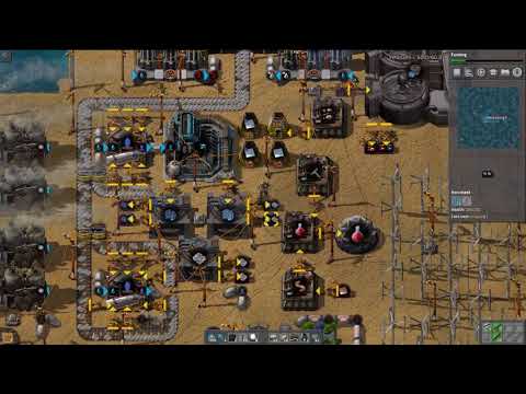 Let's Play Factorio Sea Block - .16 - Part 151 -  Supplying Green Algae Array with Mineralized