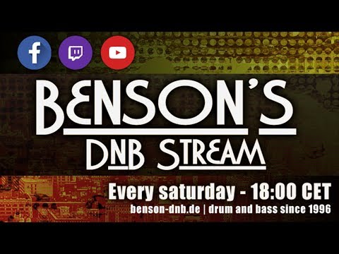 🔊Benson's DnB Stream 🔊 - Liquid Drum and Bass 📅 2018/06/09 🎼🎶🎚️🎛️🎤