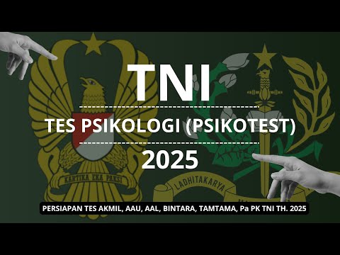 [PSIKOTEST TNI 2025] 8 Soal Pilihan Lanjutan Pada Tes Psikologi TNI th 2025 #tni #tespsikologi