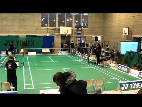 1/2 Finale women's double Annys-Corvilain vs Lankriet-Vandenhoucke