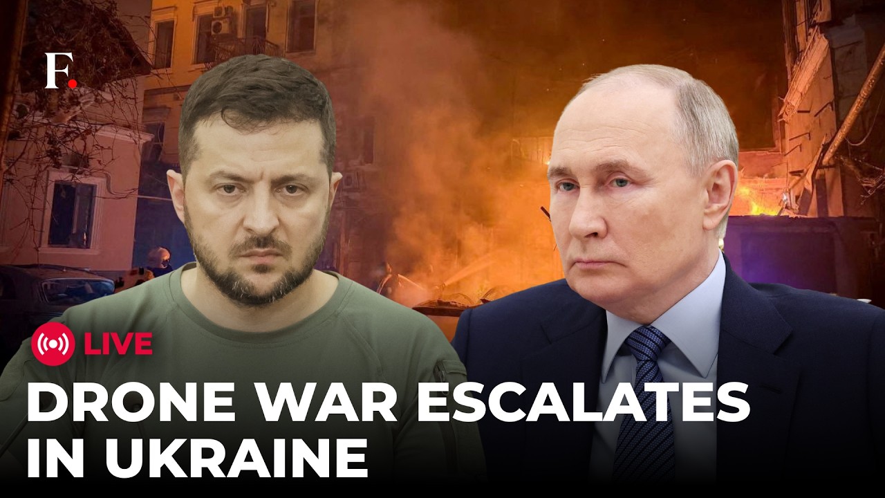 Ukraine Russia War LIVE: Russia Launches Massive Missile Attack on Ukraine | Drone War Escalates