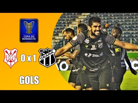 SERGIPE 0 X 1 CEARÁ | COPA DO NORDESTE | GOLS