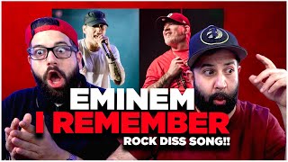 EMINEM MADE A ROCK DISS SONG?! Eminem - I Remember | REACTION!!