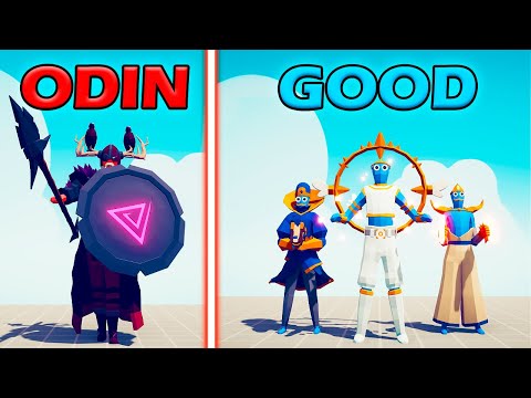 GREAT ODIN vs GOOD TEAM - Totally Accurate Battle Simulator | TABS