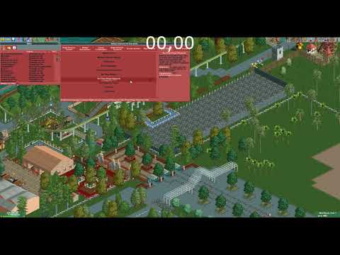 OpenRCT2 TAS Speedrun - Six Flags Magic Mountain in 2.83 seconds