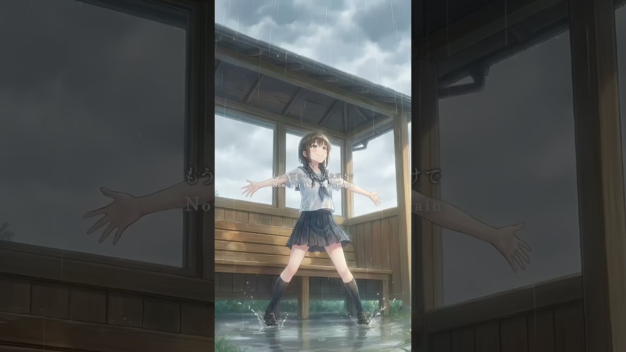 雨は嫌いだった...はずなのに。