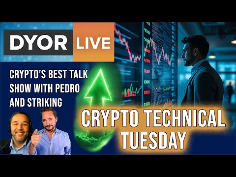 DYOR Live: Crypto Technical Tuesday. Was it Deepseek? or Just Japan?