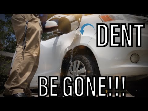 Using Boiling Water and Hands to Get Car Dents Out