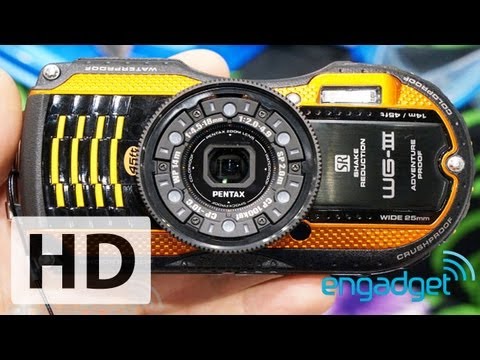 Pentax Optio WG-3 Hands-On at CP+ 2013 | Engadget