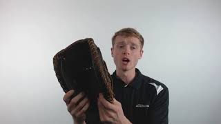 Video thumbnail: Mizuno Classic Pro Soft 34.5" Fastpitch Softball Catcher's Mitt: GXS30F2