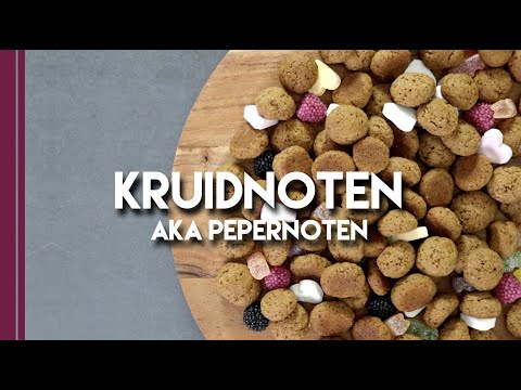 Dutch Kruidnoten aka Pepernoten recipe | Crispy cookies