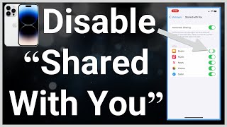 Download lagu How To Turn Off Shared With You On iPhone mp3 Download lagu How To Turn Off Shared With You On iPhone mp3