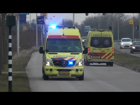 A1, WAS-300 Ambulance 05-114 Enschede naar het MST