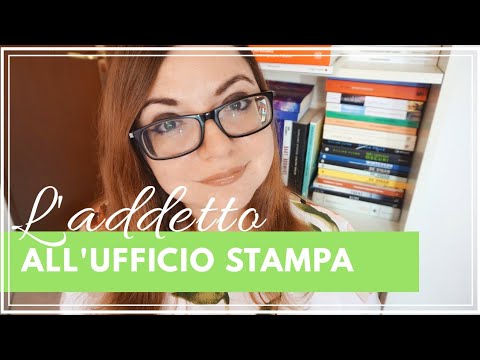 L'addetto all'ufficio stampa // I lavori dell'editoria
