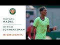 Rafael Nadal vs Diego Schwartzman - Quarterfinals Highlights I Roland-Garros 2021