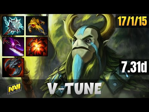 NAVI.V-Tune Nature's Prophet BOTTOM LANE Gameplay WITH 17 KILLS | NAVI vs TSPIRIT | Dota 2 Full Game