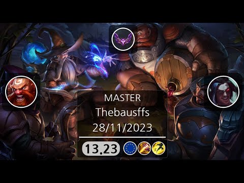 Thebausffs | Gragas VS Kayn | FULL GAME | 28/11/2023