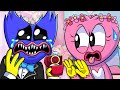 Nightmare Huggy Wuggy Gets Married?! Poppy Playtime 3 Animation