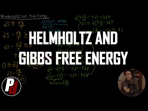 Helmholtz and Gibbs Free Energy | Physical Chemistry I | 046