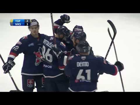 23. kolo HC Topoľčany - Modré krídla Slovan 4:6 (HIGHLIGHTY)