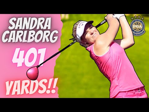 Analyzing Sandra Carlborg's Jaw-Dropping Golf Swing