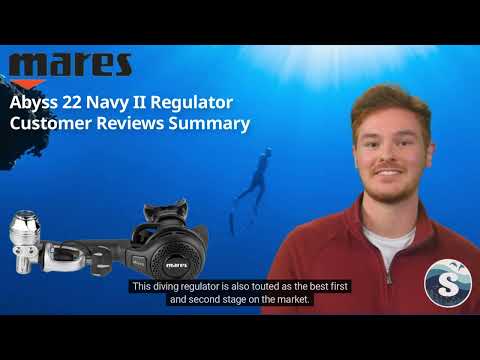 Video Review of the Mares Abyss 22 Navy II Scuba Diving Regulator
