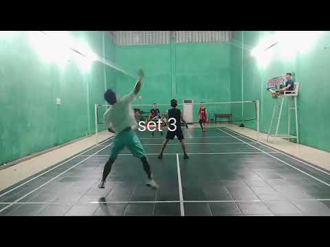 DOMAS Jr badminton Parigi karang benda Pangandaran. agung,Ari vs Ipang,dudung 11.07.2022