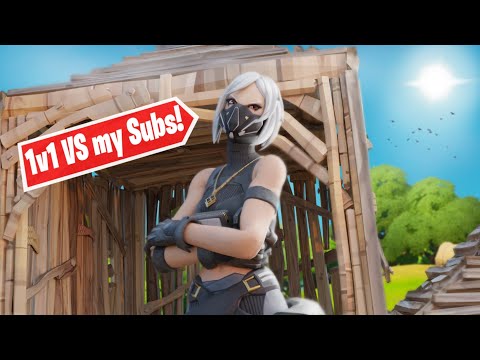 I Challenged my subscribers to a box fight... - Fortnite