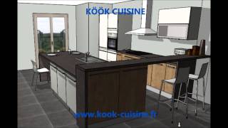 preview picture of video 'kook cuisine - cuisiniste 44 nantes sainte pazanne meubles montés d'usine'