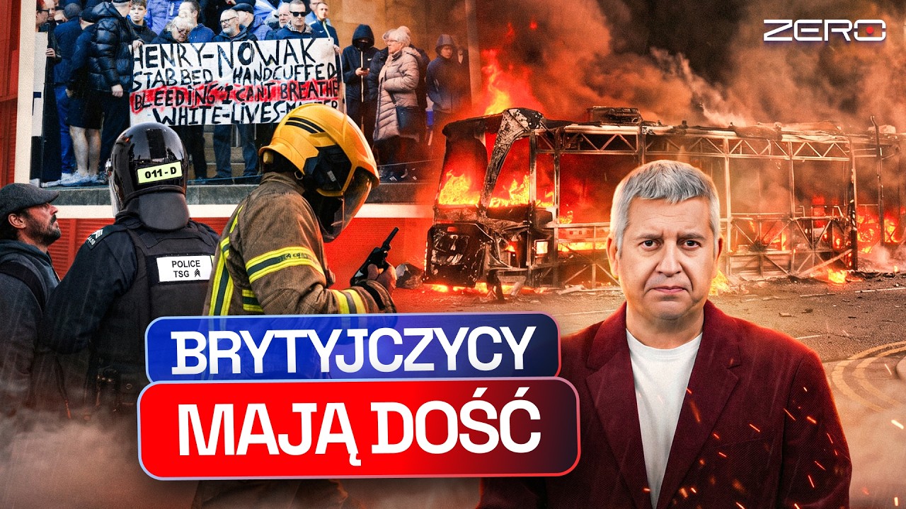 ZAMIESZKI W BELFAŚCIE PO BRUTALNYM ATAKU. MAJĄ DOŚĆ IMIGRANTÓW I POLICJI