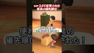 使われる家具の優先順位に関する豆知識 【あつ森】@ほのげ