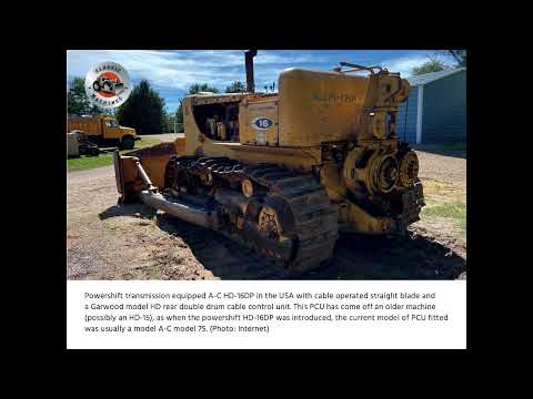 Classic Machines: The early Allis-Chalmers HD-16 tractor