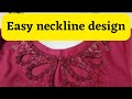 How To Create This Elegant And Trendy Neckline Which Make Your Outfit Glam