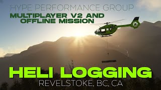 HPG Airbus H145 Action pack: Revelstoke Heli Logging Mission video