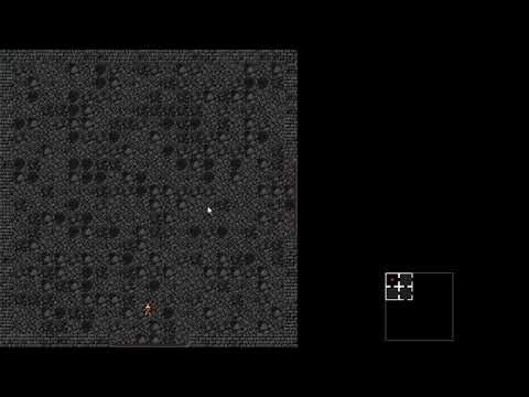 Rogue-like dungeon room test [python/pygame] #0
