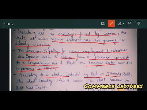 future of women entrepreneurs in India class 11 entrepreneurship development notes