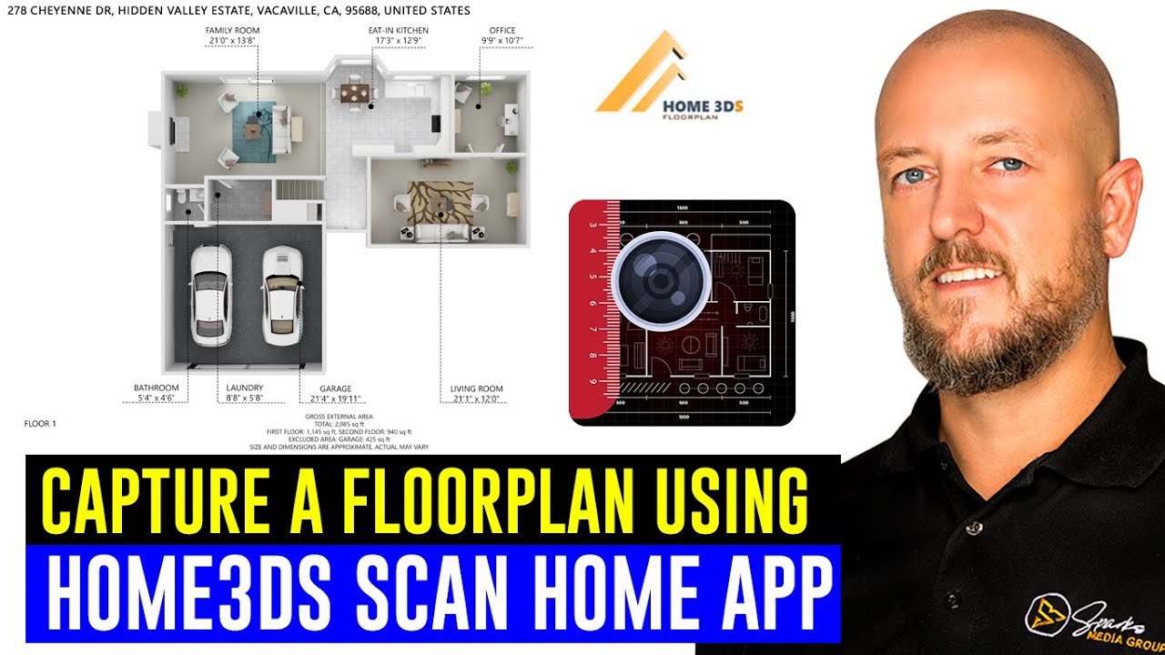 [How To] Capture a floorplan using Home3ds Scan Home App