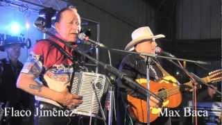 Flaco Jimenez & Max Baca "Together Again" at Keda 47th Anniversary San Antonio TX 2013