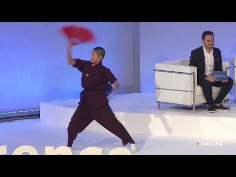 Extract Buddhist Kung Fu Nuns at Trust Conference 2017