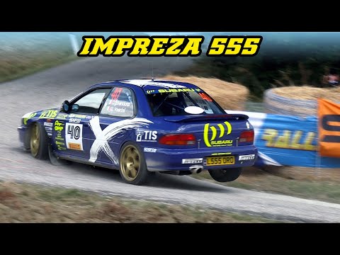 Subaru Impreza 555 Group A | Great Flat-4 sounds, Backfire | 2025 Rallies
