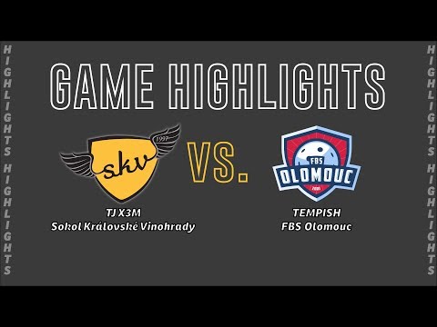 Highlights Extraliga žen: TJ X3M SKV x TEMPISH FBS Olomouc