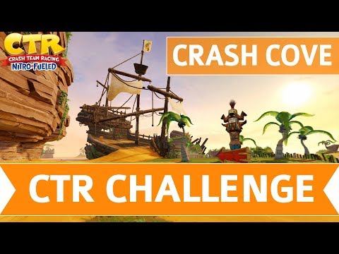 Crash Team Racing Nitro Fueled - Crash Cove CTR Challenge Token Locations