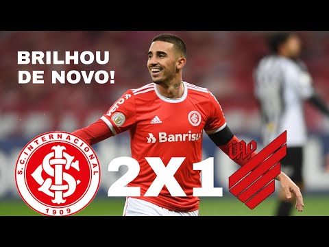TODOS GOLS DO JOGO INTERNACIONAL 2X1 ATHLÉTICO PARANAENSE