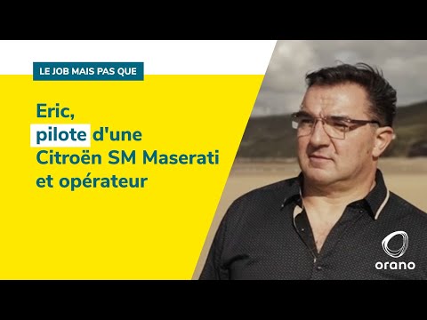 Thumbnail for Eric, pilote d'une Citroën SM Maserati et opérateur by Citroën SM